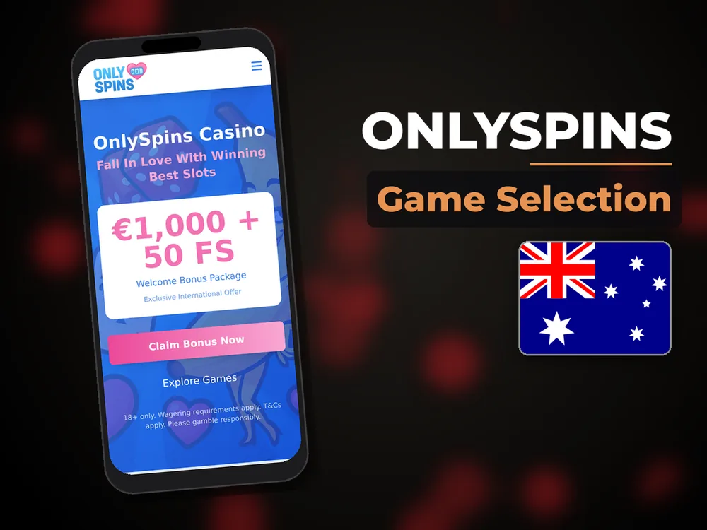 onlyspins - Game Selection