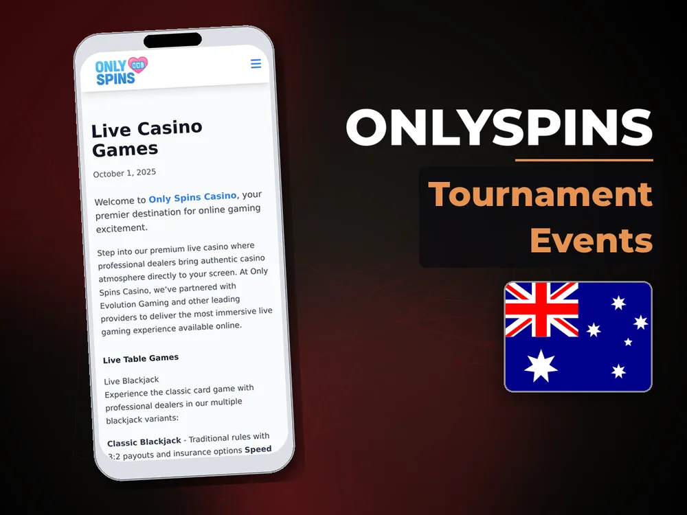 onlyspins - Tournament Events