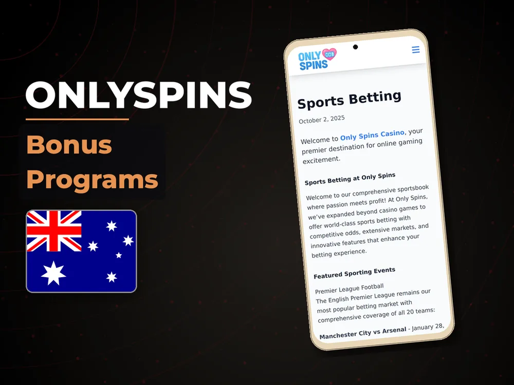 onlyspins - Bonus Programs