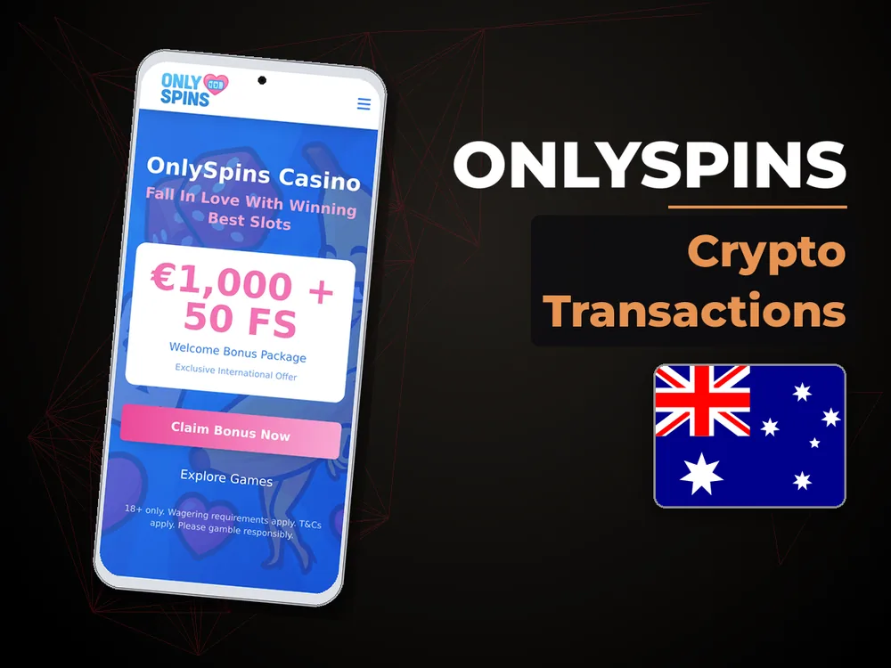 onlyspins - Crypto Transactions