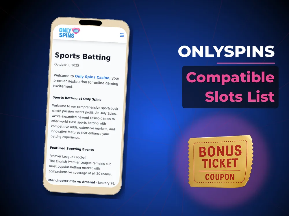 onlyspins - Compatible Slots List