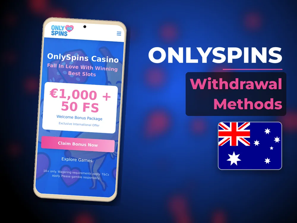 onlyspins - Withdrawal Methods