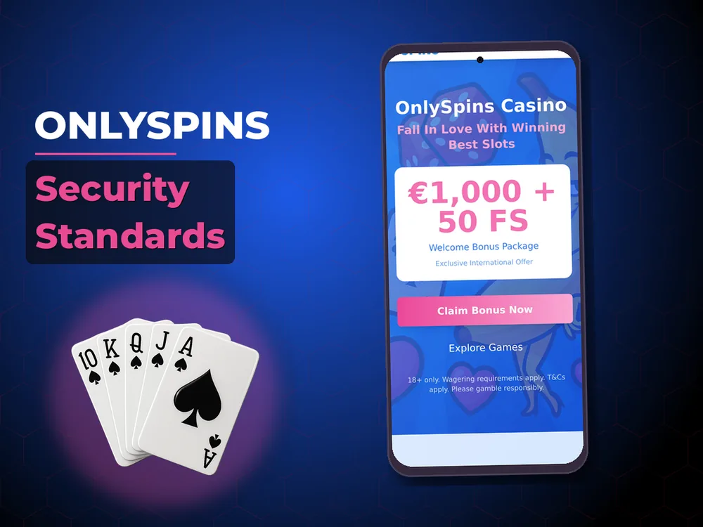 onlyspins - Security Standards
