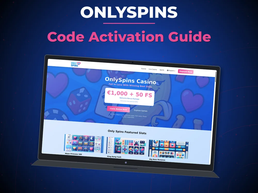onlyspins - Code Activation Guide